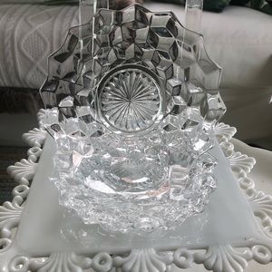 American Fostoria Bread & Butter Plates Set 4